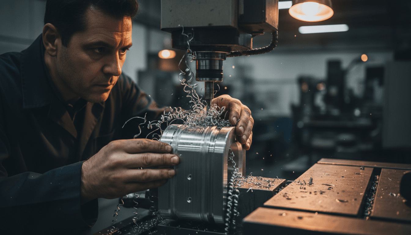 Precision metal fabrication and machining in action